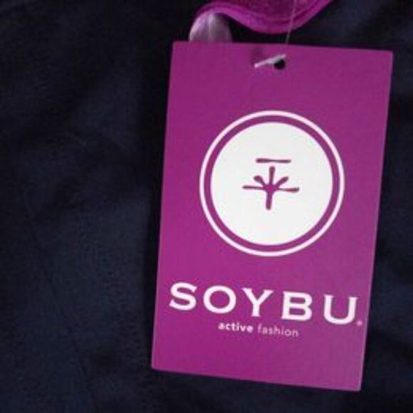 Soybu Skort Size XXL Navy Endurance Shorts Stretch Pull On Women's. NWT - Picture 2 of 5
